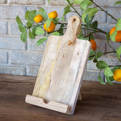 Soporte vertical para libros de cocina
