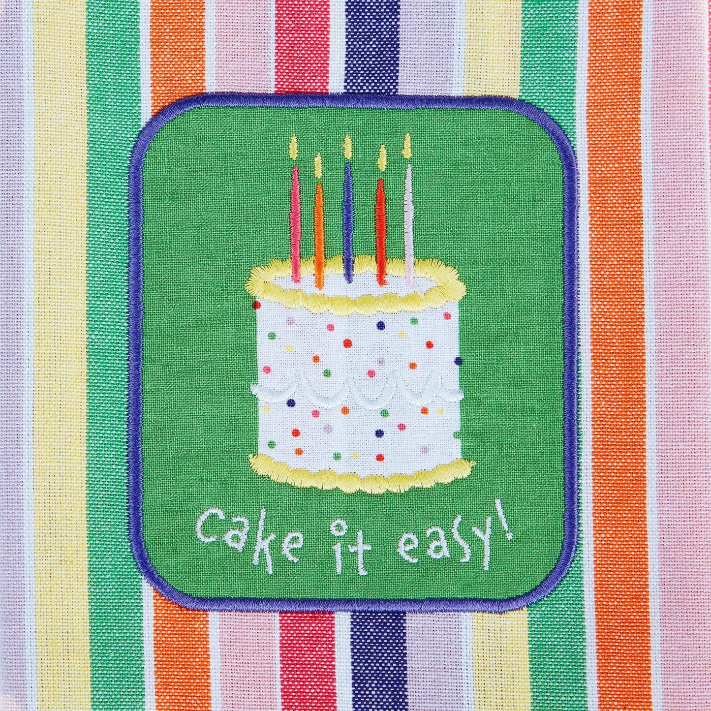 Celebrate Embellished Dishtowel-assorted-sold seperatly