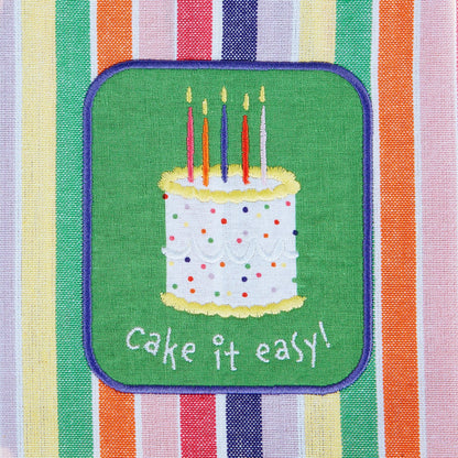 Celebrate Embellished Dishtowel-assorted-sold seperatly