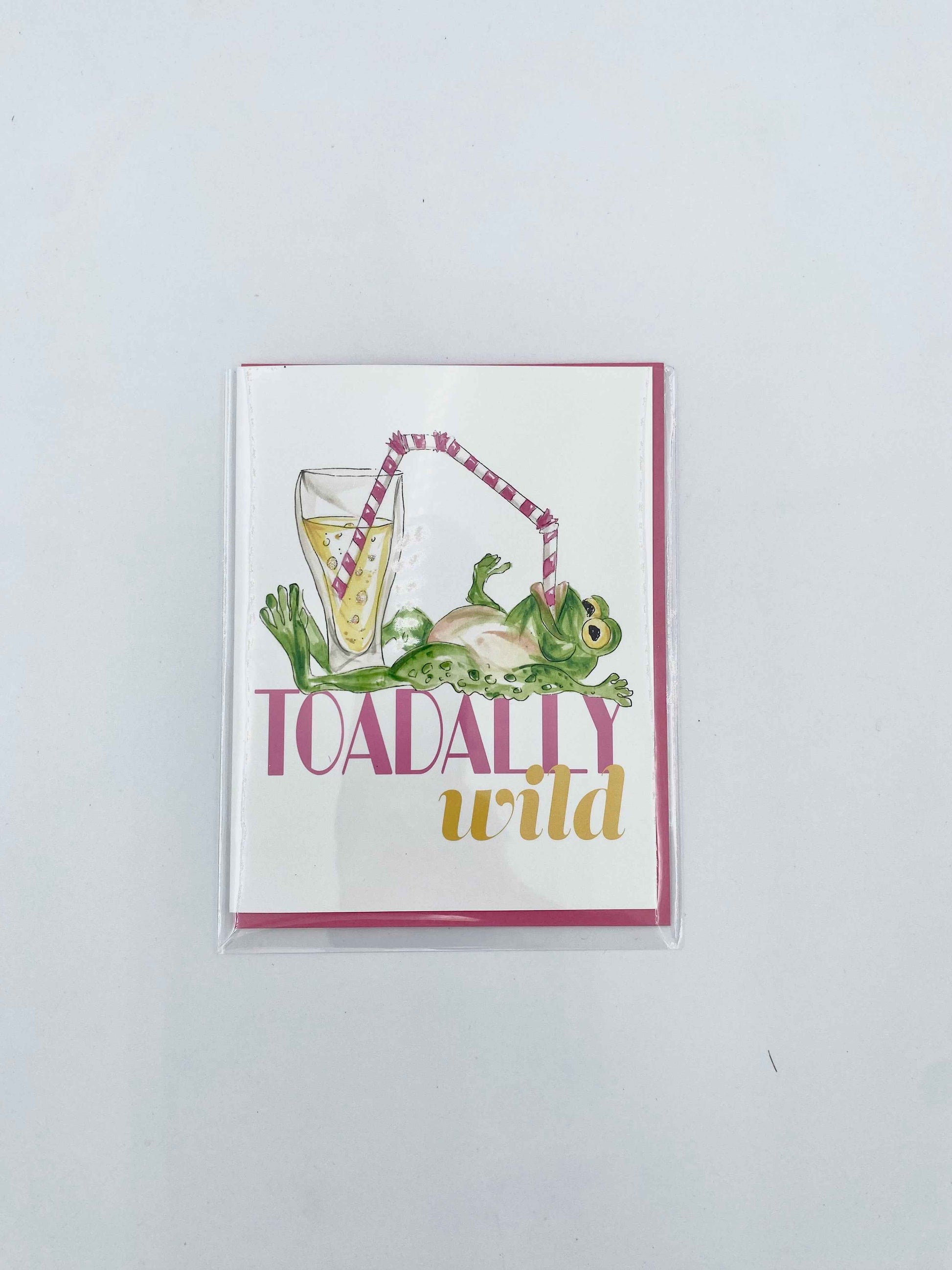 Toadally Wild Frog with Drink and Straw