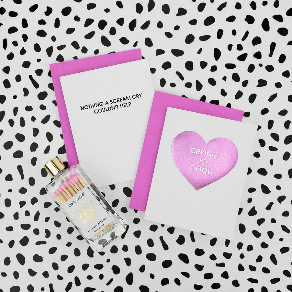 Chez Gagné - Don't Tell Me To Calm Down - Safety Matches - Light Pink