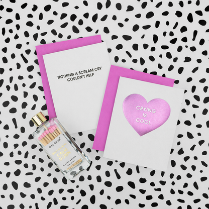 Chez Gagné - Don't Tell Me To Calm Down - Safety Matches - Light Pink