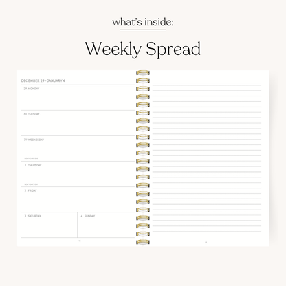Elyse Breanne Design - Porcelain 2026 Yearly Planner