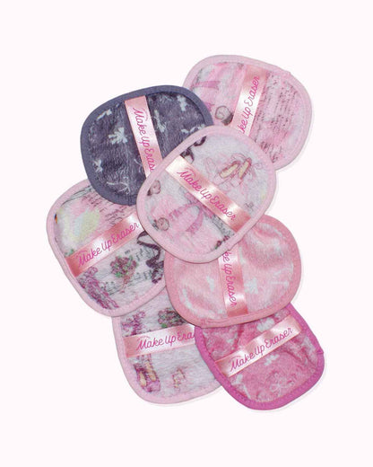 The Original MakeUp Eraser - Ballet Core MakeUp Eraser 7-Day Set | Bonus Pointe Shoe Case