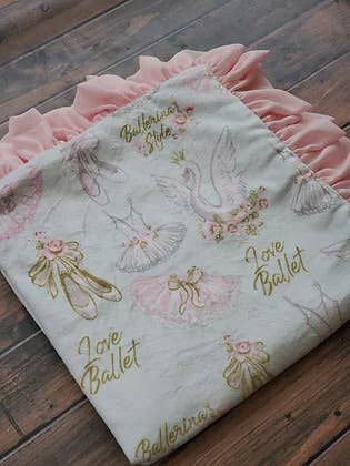Ballerina with Chiffon Ruffle