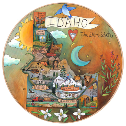 "Esto Perpetua" | Idaho Lazy Susan