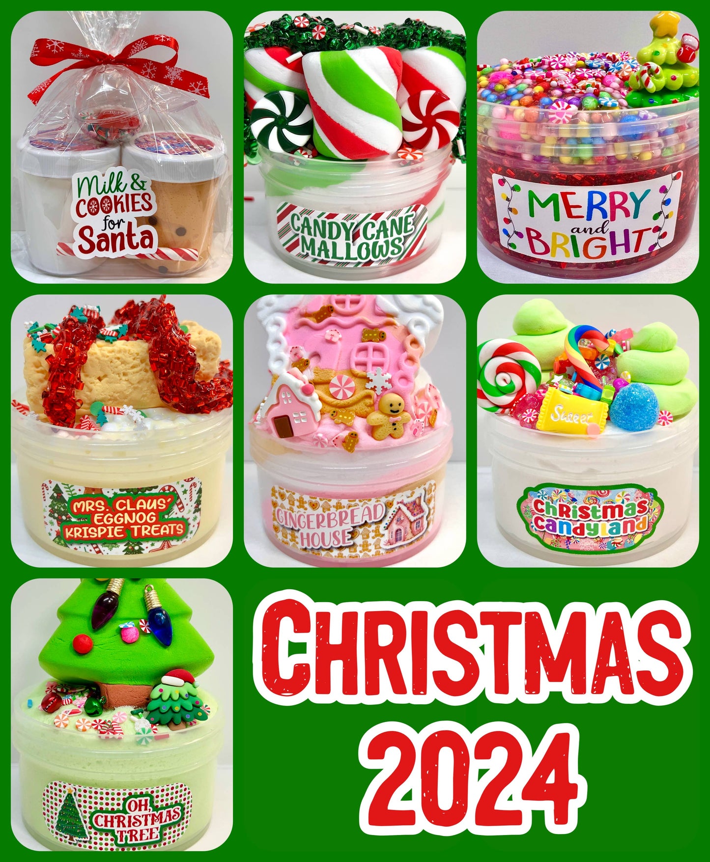 Merry & Bright Bingsu Slime