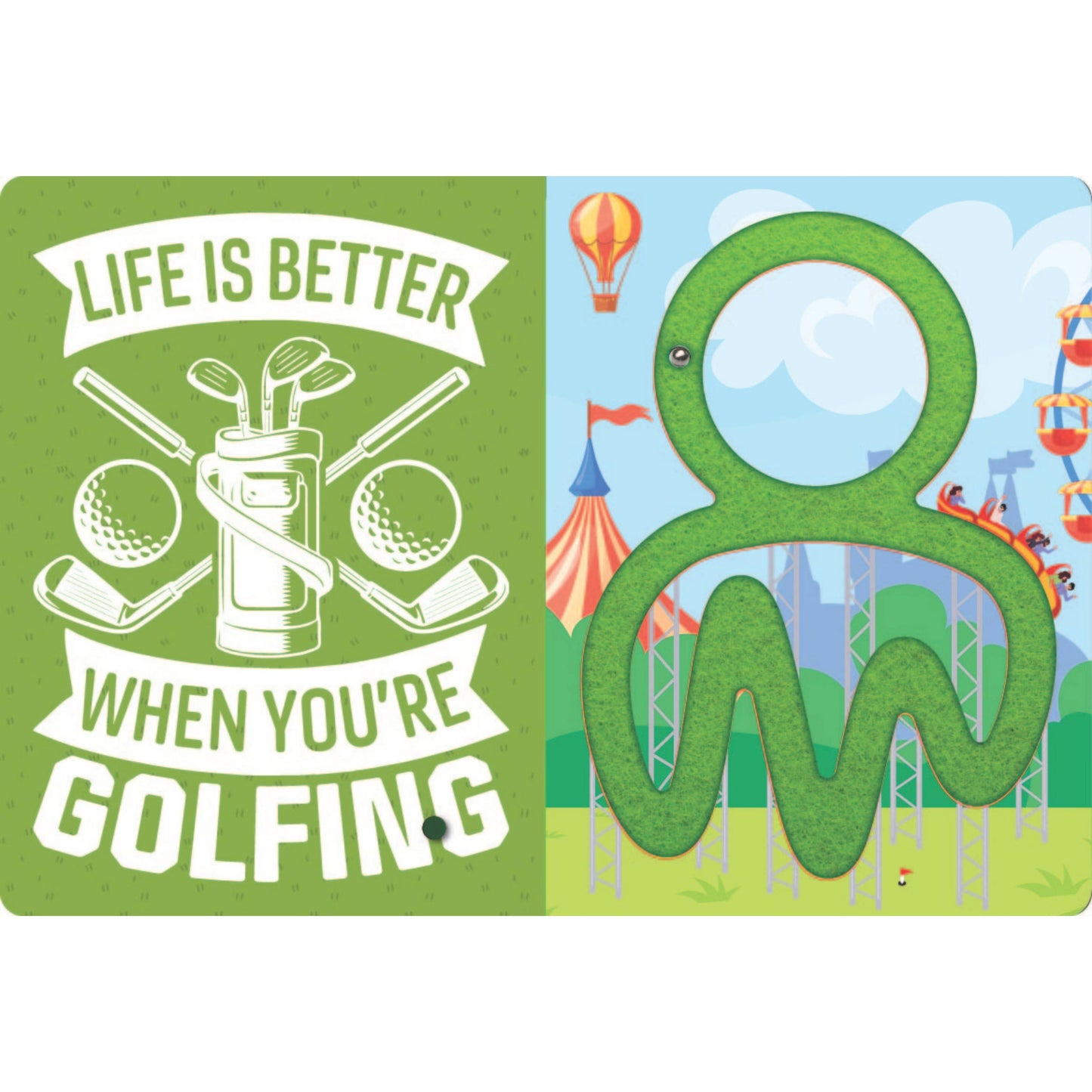 Mini Mini Golf Gift Books - Funny Men's Gifts for Christmas