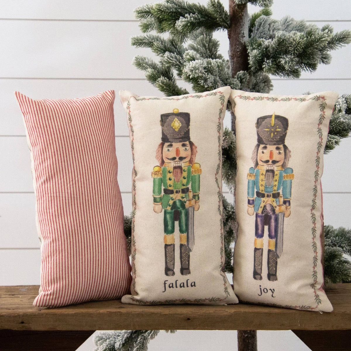 Christmas Nutcracker Pillows – Assorted