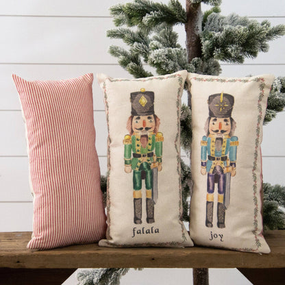 Christmas Nutcracker Pillows – Assorted