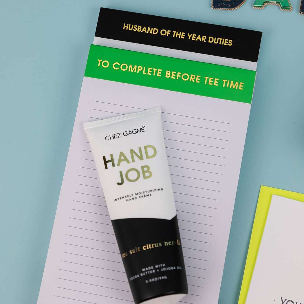Chez Gagné - Hand Job - Sea Salt, Citrus + Neroli - Clean + Vegan Hand Crème - 3.4oz