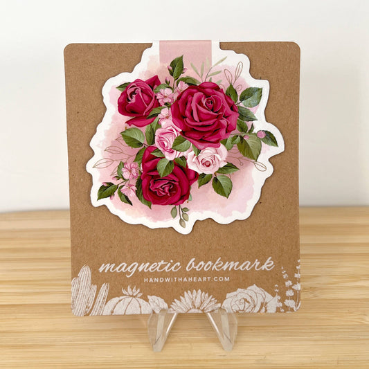Rose Magnetic Bookmark