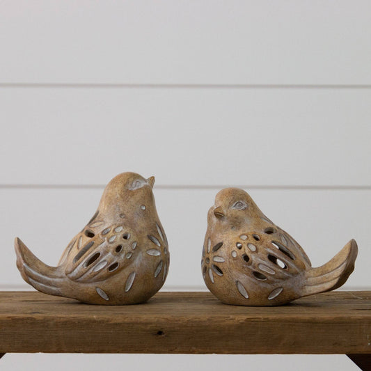 LED Bird Figurines