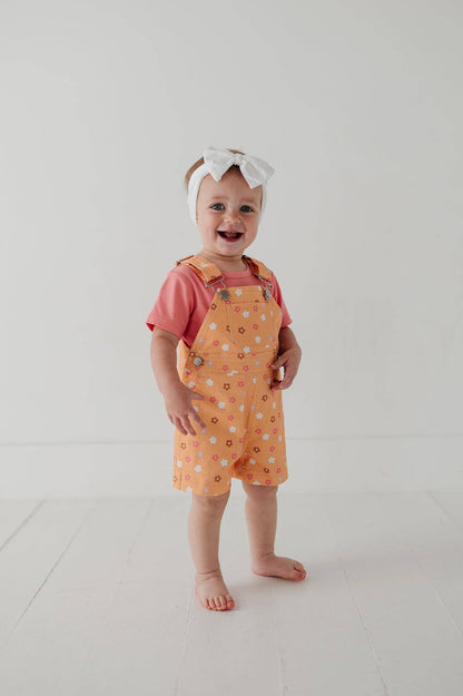 Cotton Overalls Set: Baseball / 12-18M