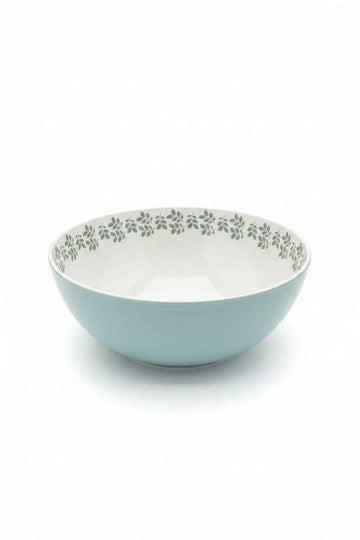 Floral Serving Bowl Dimensions: 11 3/8" W. x 11 3/8" D. x 5 1/4" H.