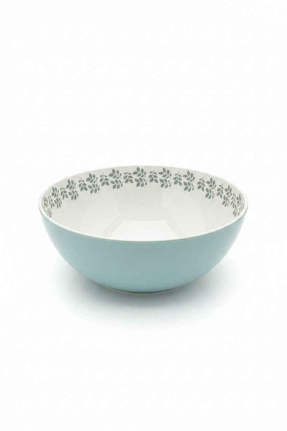 Floral Serving Bowl Dimensions: 11 3/8" W. x 11 3/8" D. x 5 1/4" H.