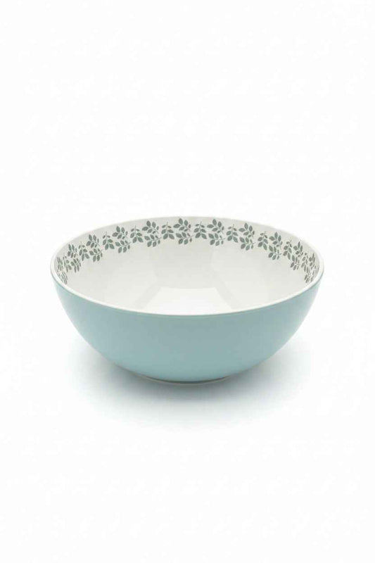 Floral Serving Bowl Dimensions: 11 3/8" W. x 11 3/8" D. x 5 1/4" H.
