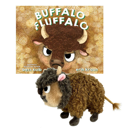 Buffalo Fluffalo Plush and hardcover book SOLD SEPARATELY