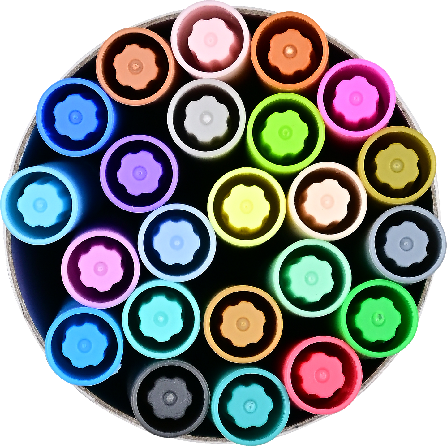 Marcadores de punta pastel (juego de 24)
