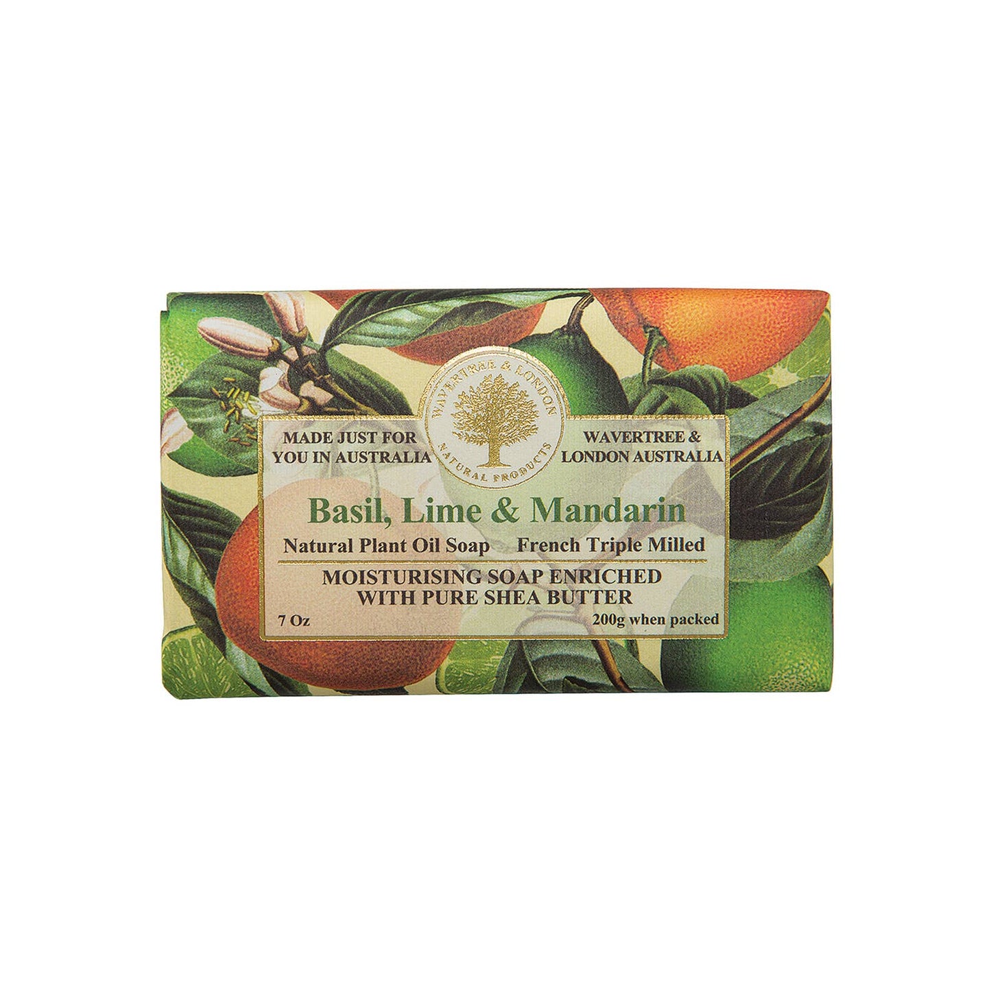 Wavertree &amp; London - Jabones de lujo Wavertree con albahaca, lima y mandarina