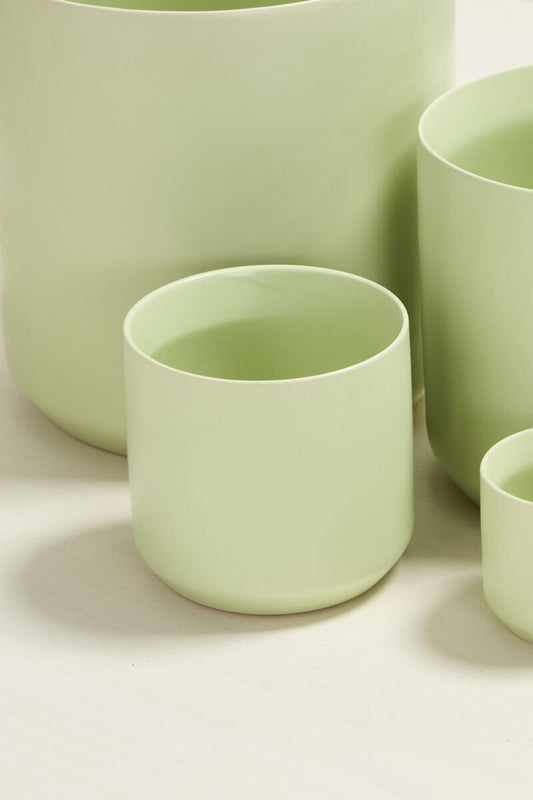 Maceta Kendall - Verde menta - 8,25 x 7 cm