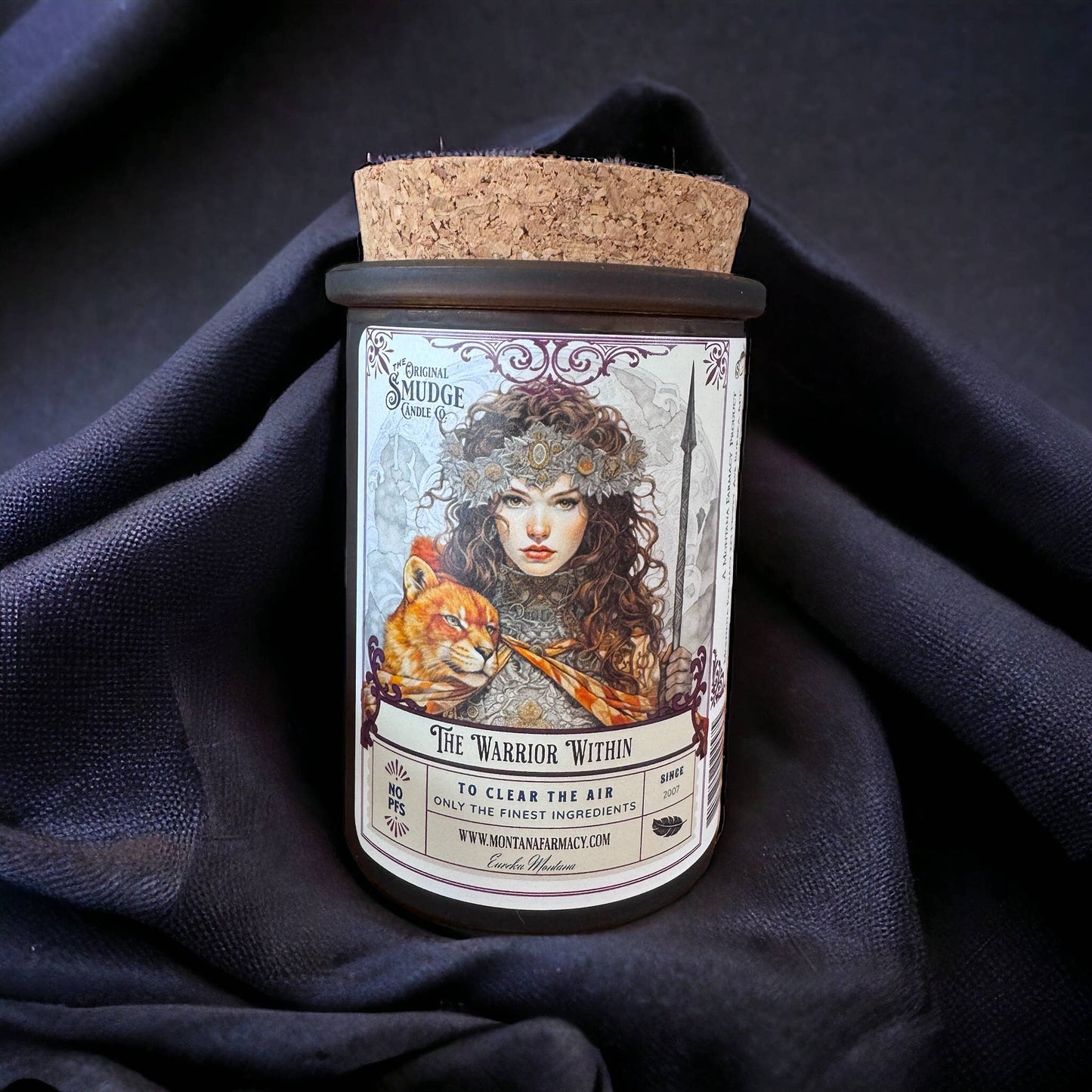 The Warrior within Celtic Queen Smudge Candle