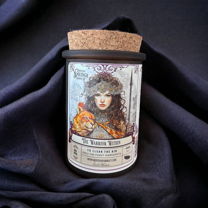 The Warrior within Celtic Queen Smudge Candle