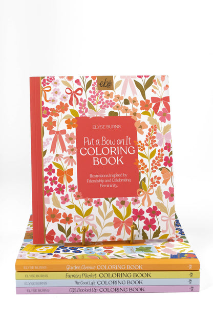 Elyse Breanne Design - Put A Bow On It Coloring Book | Valentines & Galentines Day