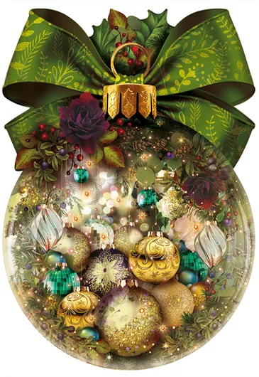 Seasonal Sparkle - Christmas Bauble Extra Difficult