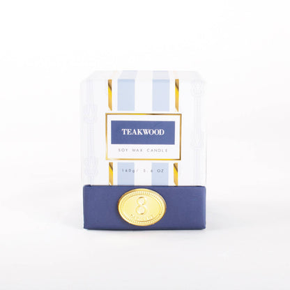 Teakwood 5.6oz Soy Wax Candle