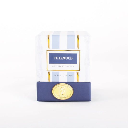 Teakwood 5.6oz Soy Wax Candle