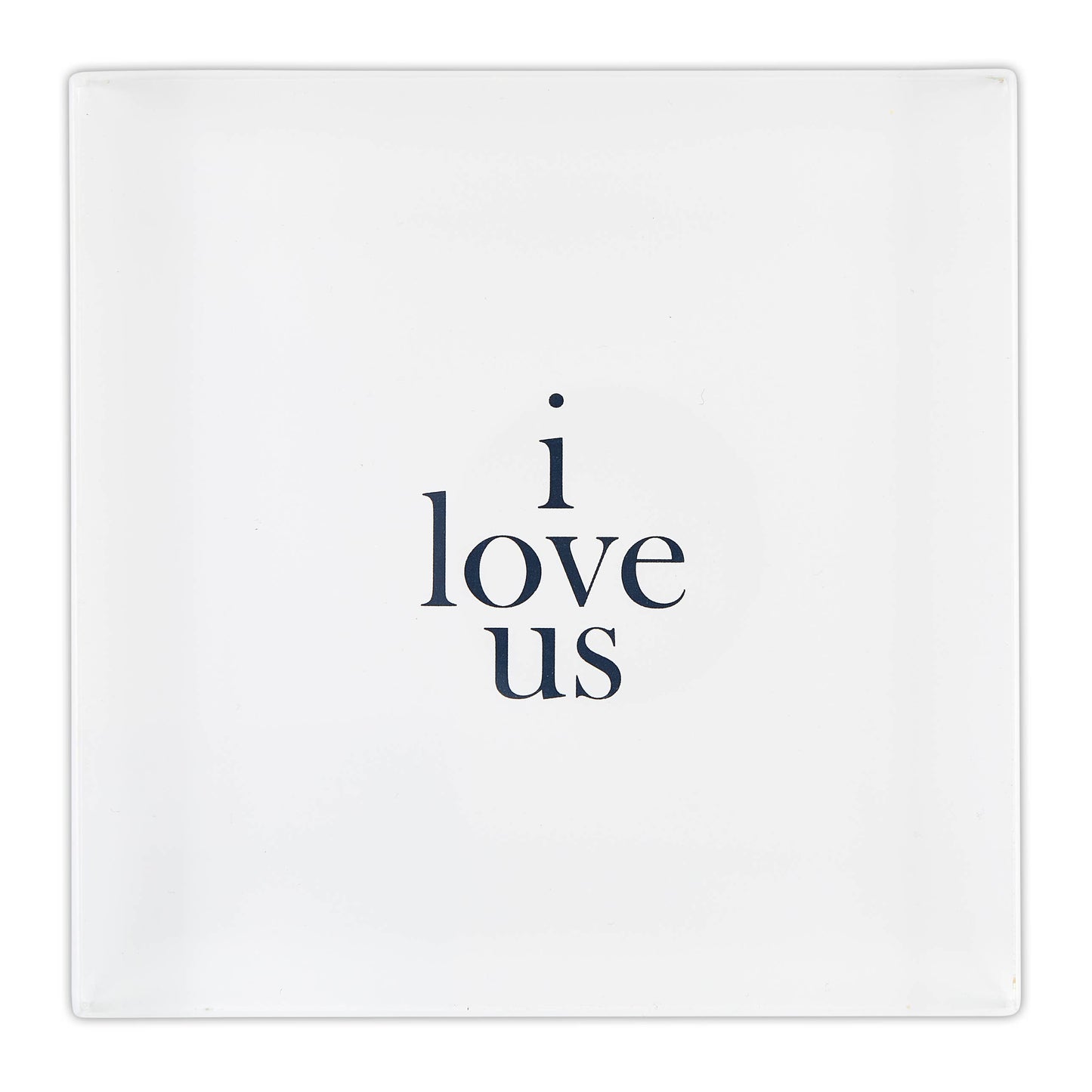 2" Love Us Sq Lucite Block