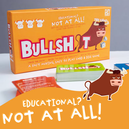 Bullshit Game - A Game of Bluffs - Funny Adult Party Game