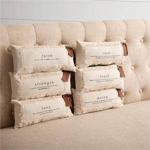 Mini Pillows - Bible Verses -sold seperately