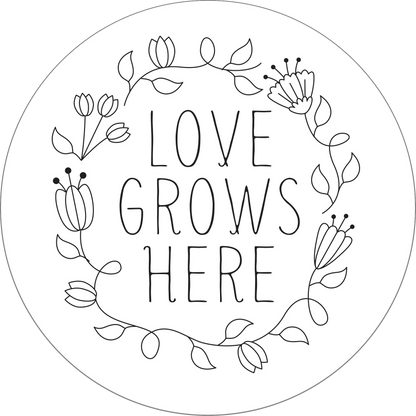 Blooms & Succulents Embroidery Pattern Transfers