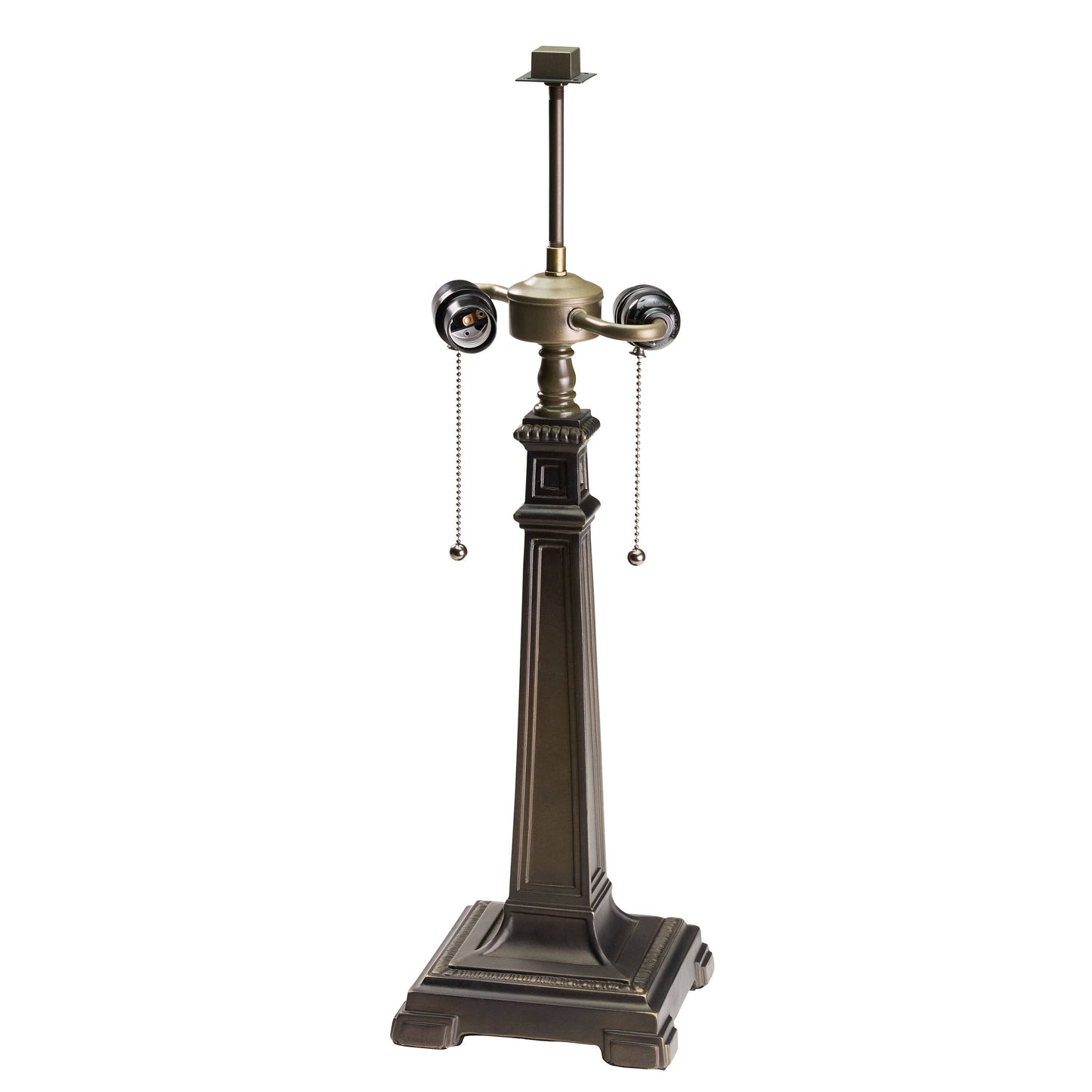 25" Bronze Finish Polyresin Table Lamp Base