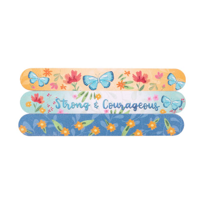 Divinity Boutique - Emery Board Set: Strong & Courageous