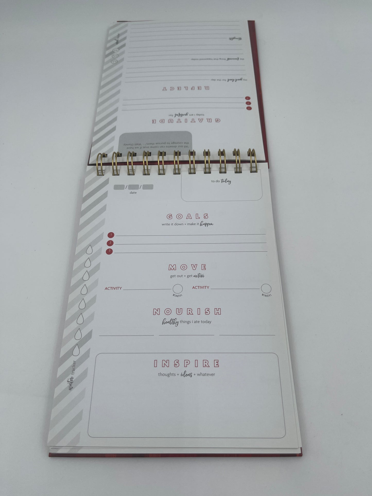 Sweat Smile Repeat - Daily Tracker