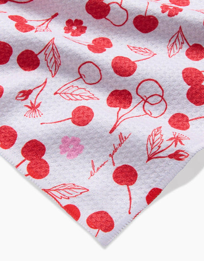 Geometry - Cute Cherry Bar Towel