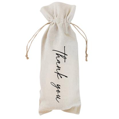 Bolsa de vino de agradecimiento