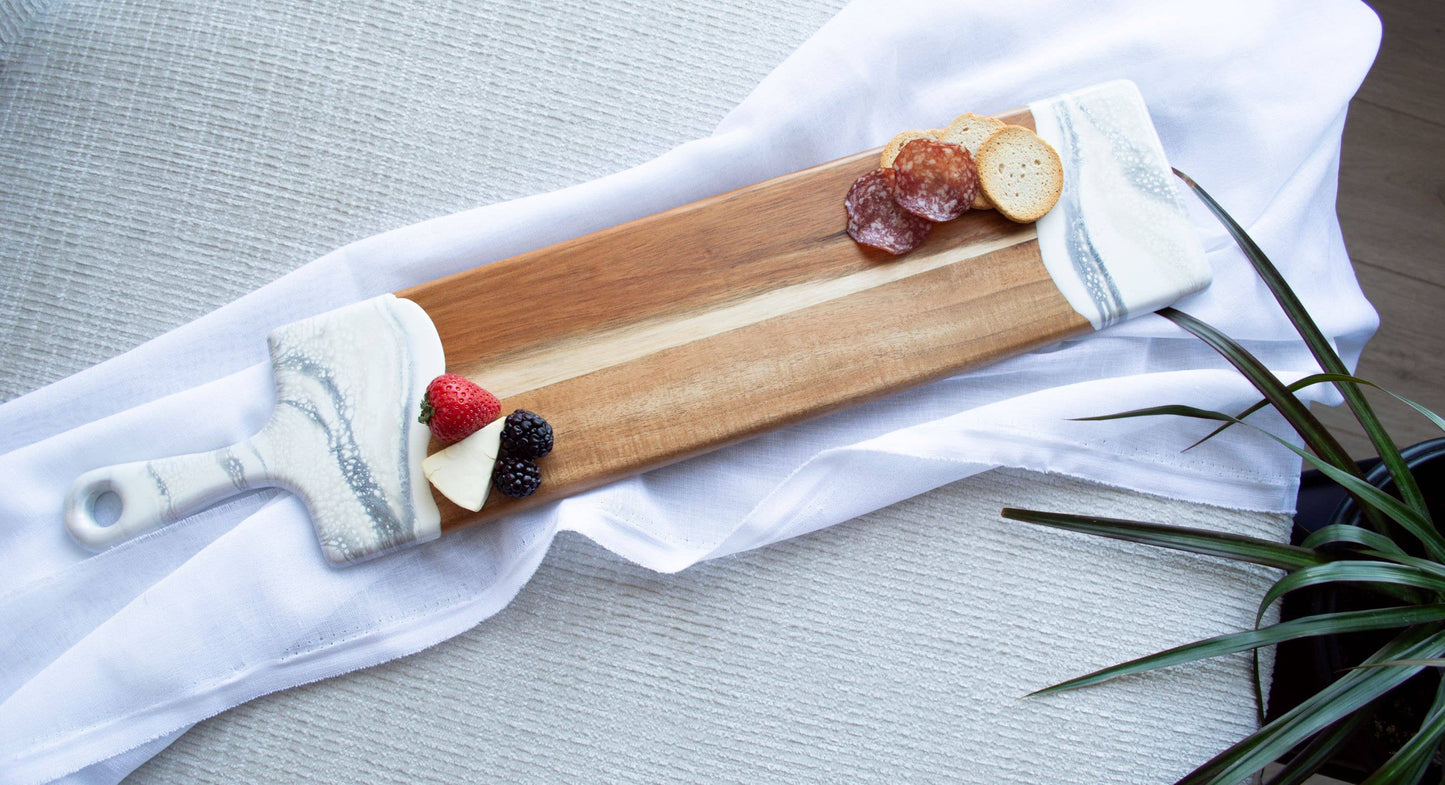 Resin Cheese/Charcuterie Board - Baguette