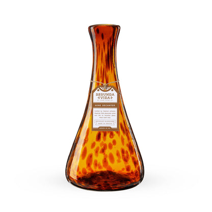 Twine - Segunda Vida Tortuga Hand Blown Recycled Glass Wine Decanter