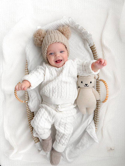 Heritage Cable Knit Set | Ivory