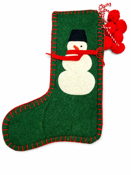 Snowman Stocking