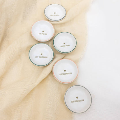 Love You Forever - 2.5" Trinket Dish