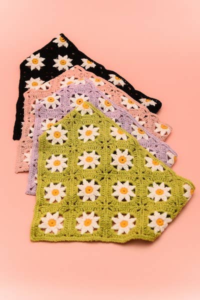 FLOWER HAIR SCARF HAIR BAND