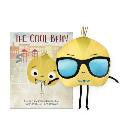 The Cool Bean Flip Plush with hardcover book SOLD SEPARATELY