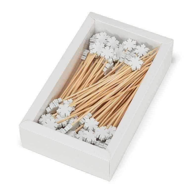 100 Piece Snowman Pick-4.5"L