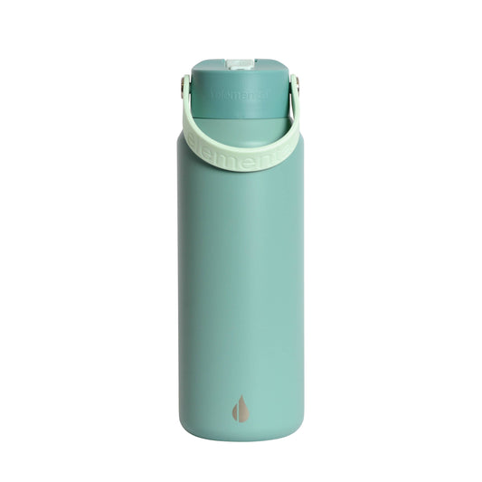 Leakproof Handle Water Bottle 40oz Sage