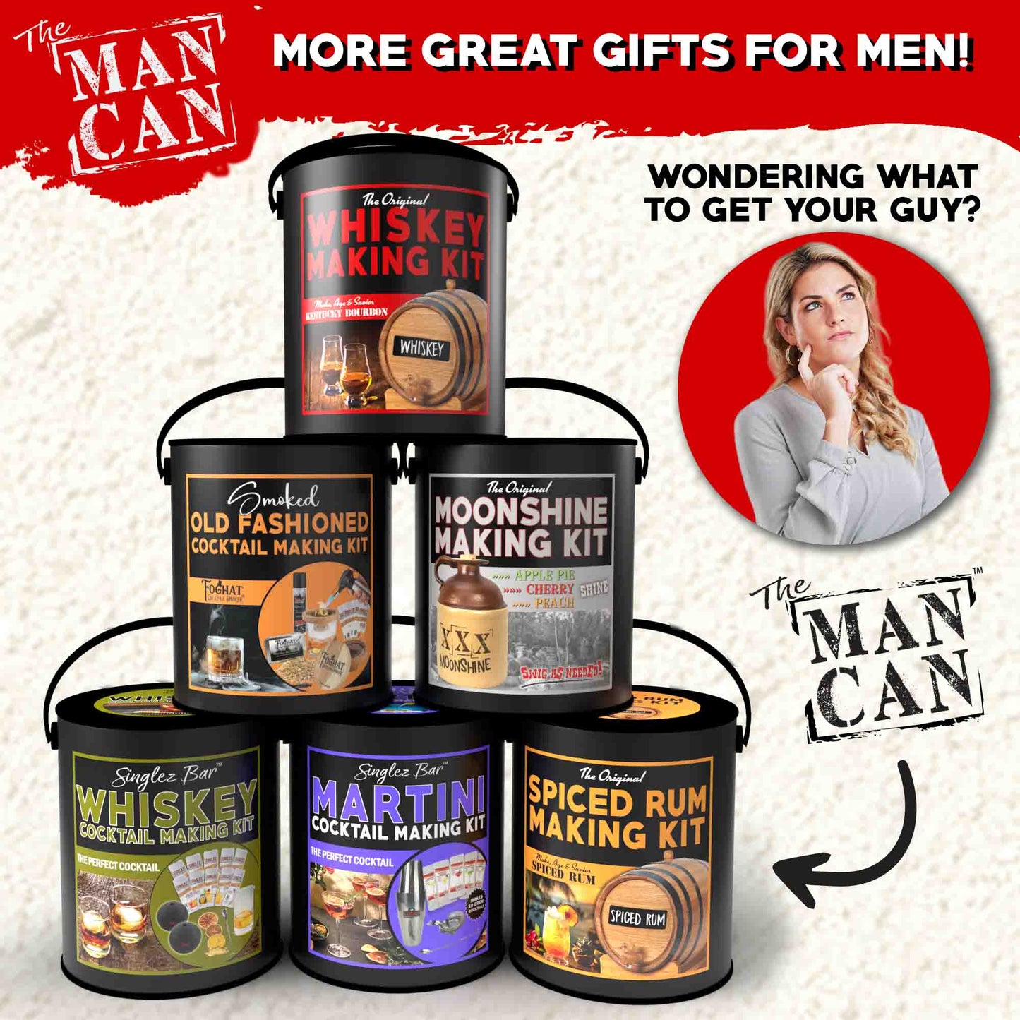 ThousandOaksBarrelCo. - Whiskey Making Kit | Ultimate DIY Gift for Men | Oak Barrel